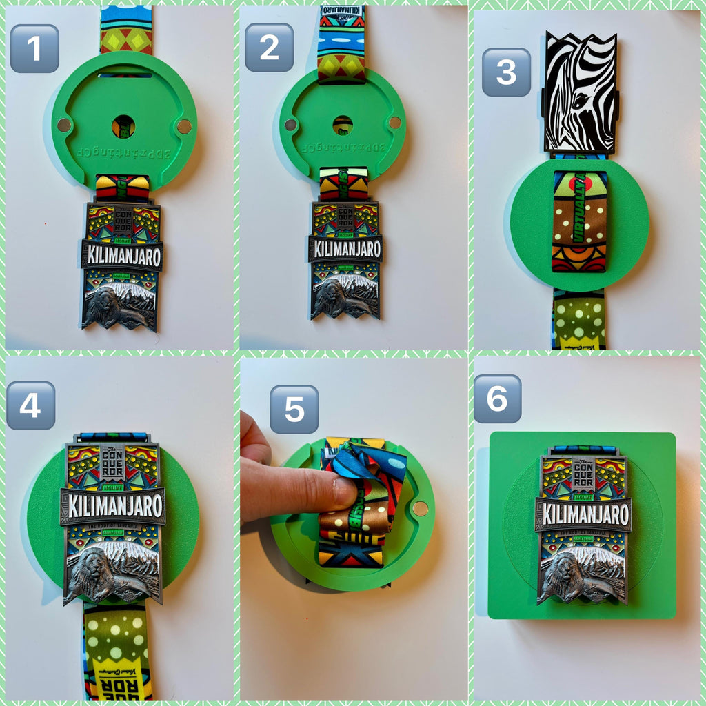 Hexar Square Dual Colour Edition Medal Holders - 36+ Colours - Made in The UK - Worldwide Shipping.