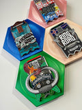 Shiny Honeycomb Medal Holders - Small - 6+ Colours - Made in The UK - Worldwide Shipping