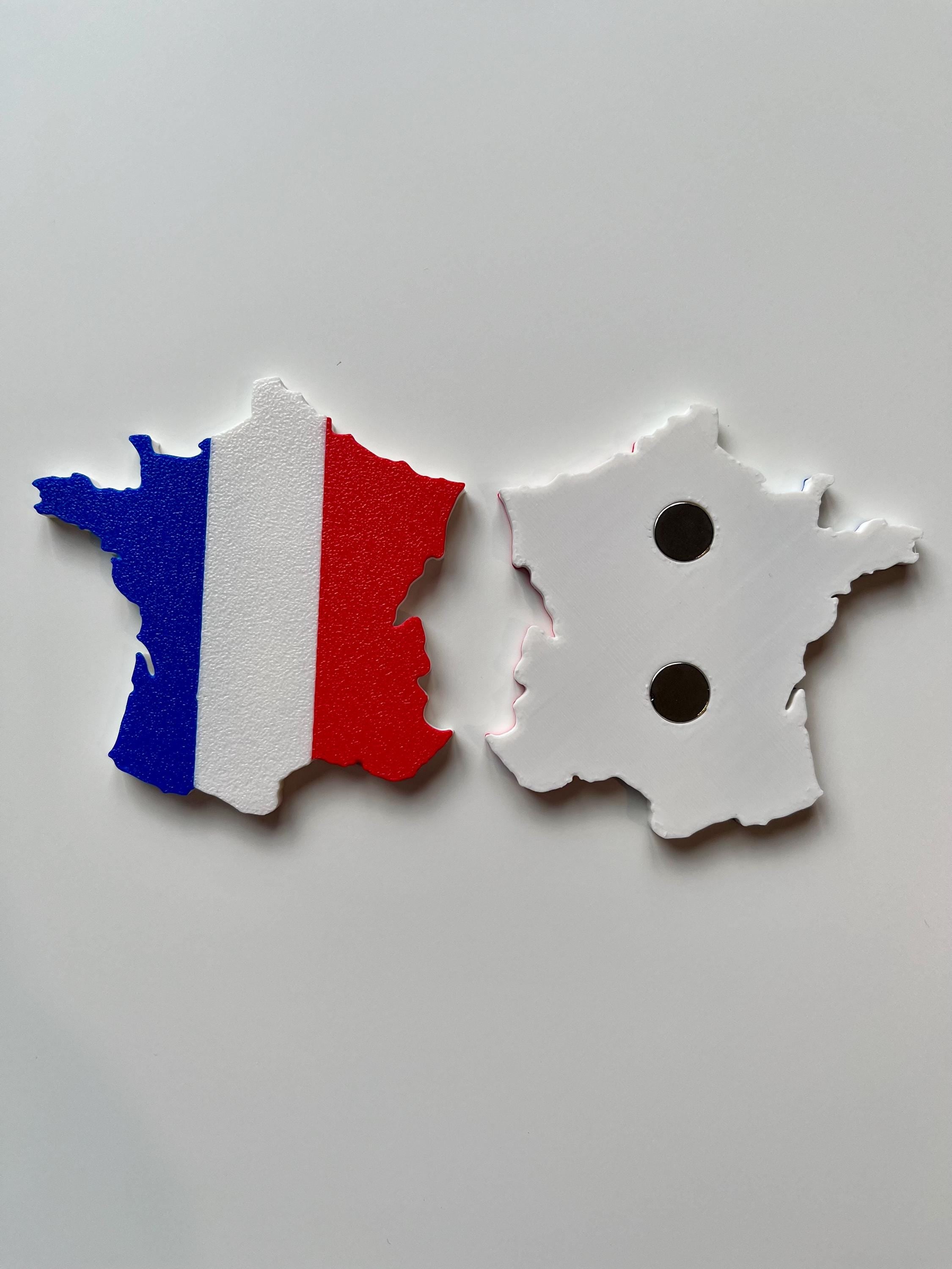 France Flag Fridge Magnet.