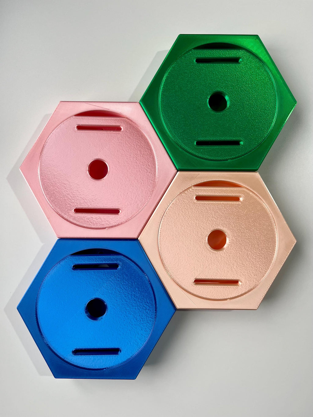 Shiny Honeycomb Medal Holders - Small - 6+ Colours - Made in The UK - Worldwide Shipping