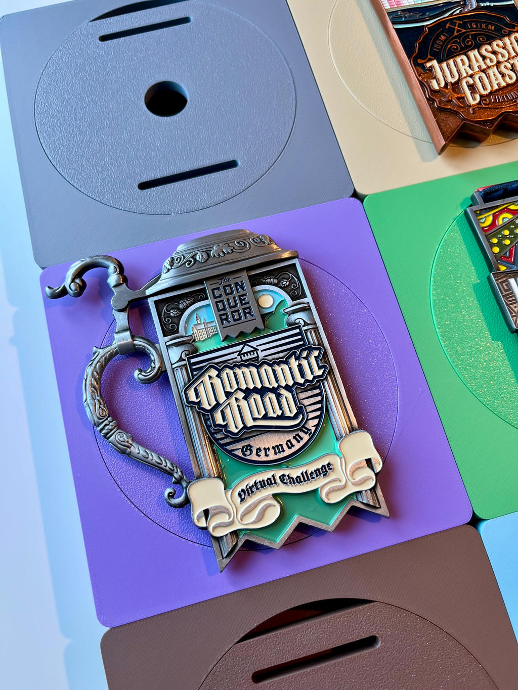 Hexar Square Edition Medal Holders - 36+ Colours - Made in The UK - Worldwide Shipping.