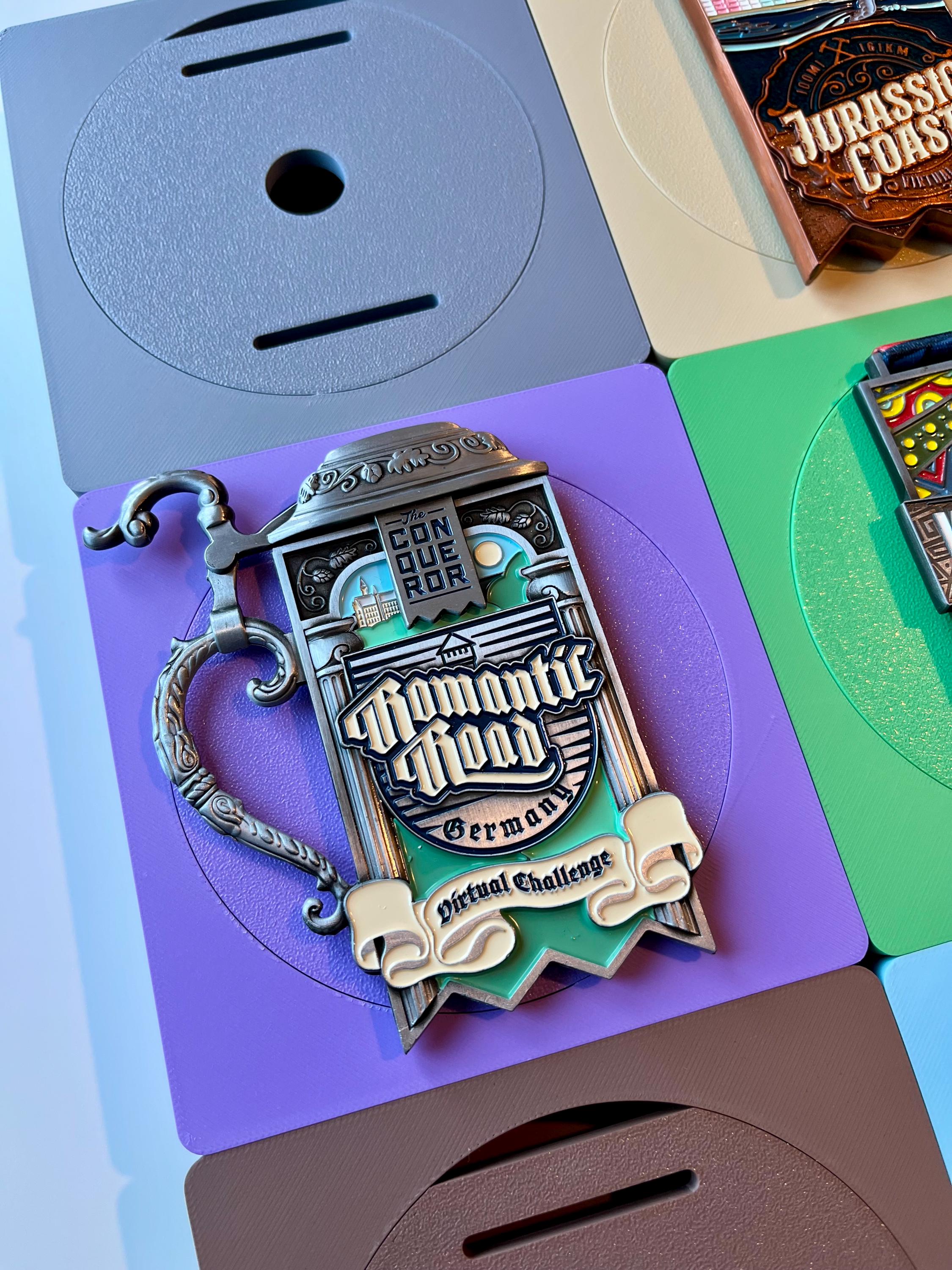 Hexar Square Edition Medal Holders - 36+ Colours - Made in The UK - Worldwide Shipping.